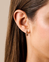 Koré Red Hoop Earrings