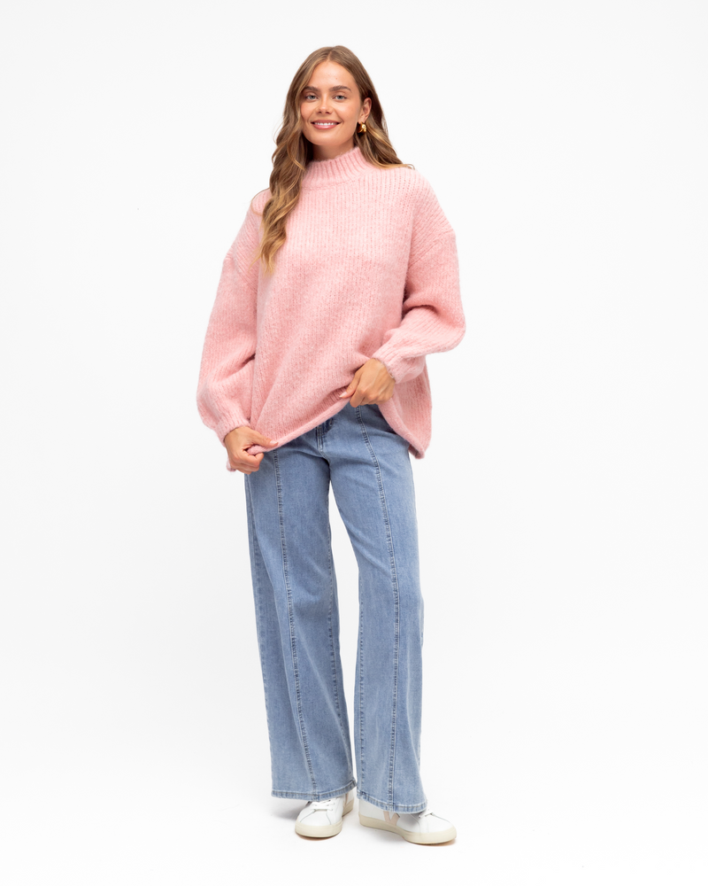 Lola Knit Jumper - Candyfloss