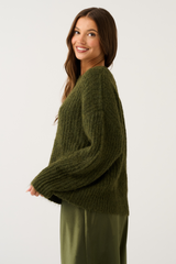 Lorenza Knit - Khaki