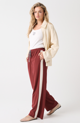 Aimee Pant - Raspberry Pinstripe