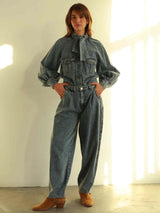 Ella Baggy Tapered Pants