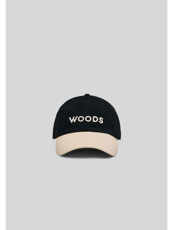 Woods Cap Two tone - black/ecru