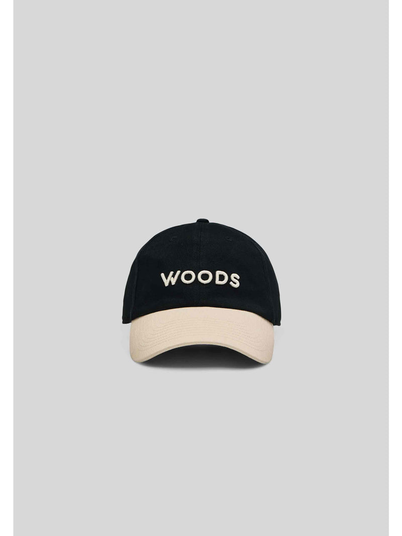 Woods Cap Two tone - black/ecru