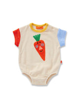 Pocket Patch Terry Short Sleeve Bodysuit
