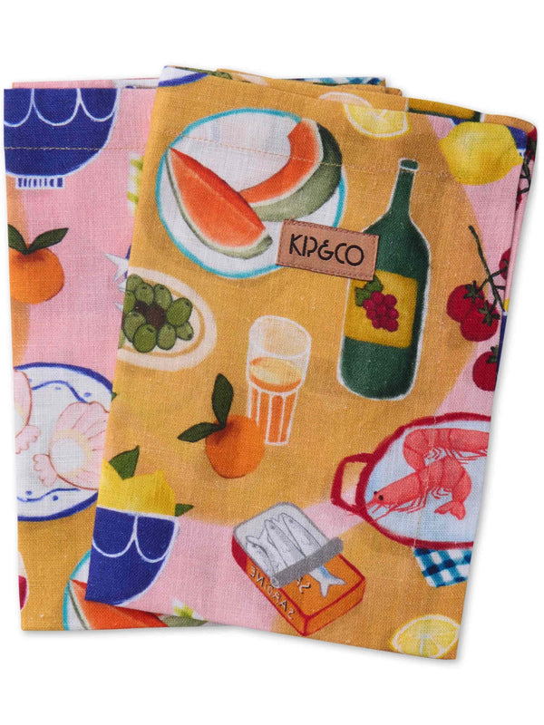 Supper Linen 4P Napkin Set