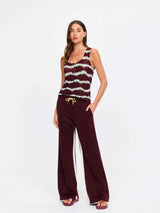 MARNIE PANELLED WIDE LEG PANT