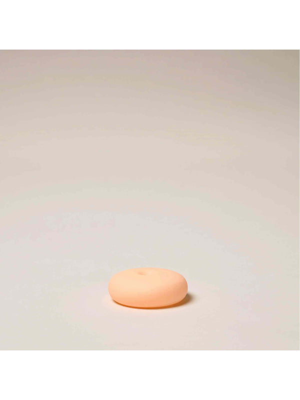 Frosted Glass Holder Small - Peach