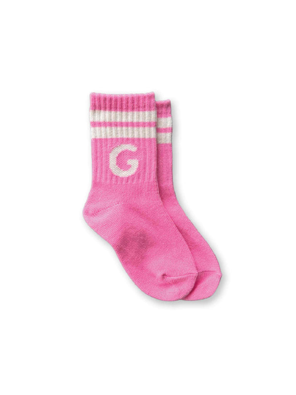 Stripe Logo Socks - Candy