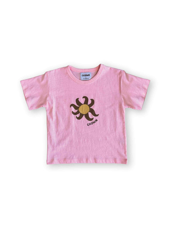 Organic Sunny Tee - Pinky