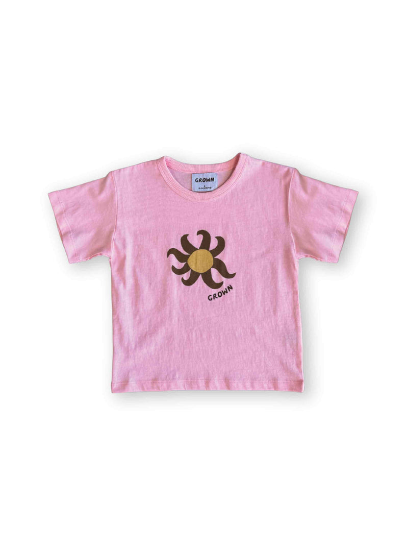 Organic Sunny Tee - Pinky