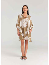 SANGRIA DRESS - OLIVE BLOOM