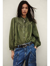 GILDA embroidered blouse