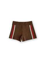 Organic Milano Knit Shorts - Brownie