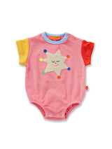 Stars Terry Short Sleeve Bodysuit