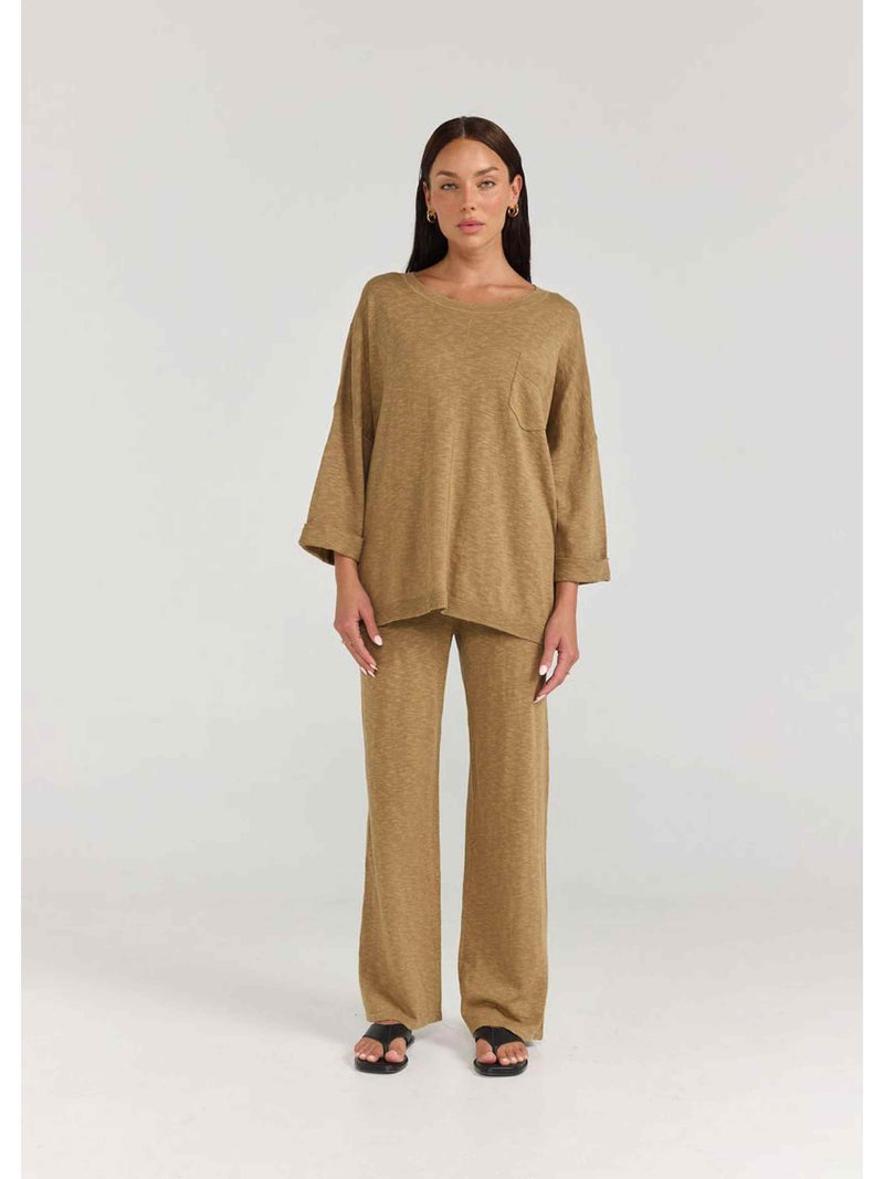 LINA TOP - OLIVE