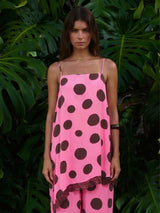 ASYM SHIFT TOP - BIG DOTTY