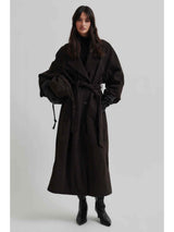 Noomi Suede Trenchcoat
