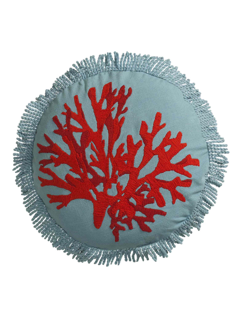 Nori Embroidered Cushion