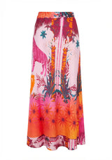 Slim Skirt Tiger Heart