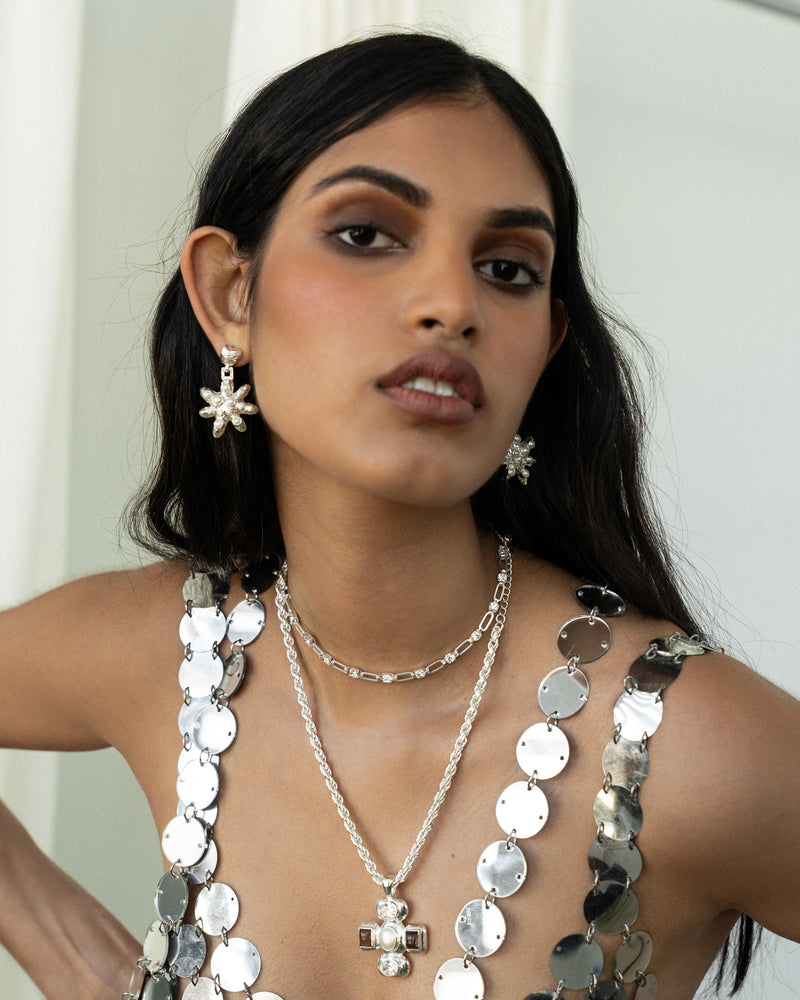 PARI Earrings | Silver