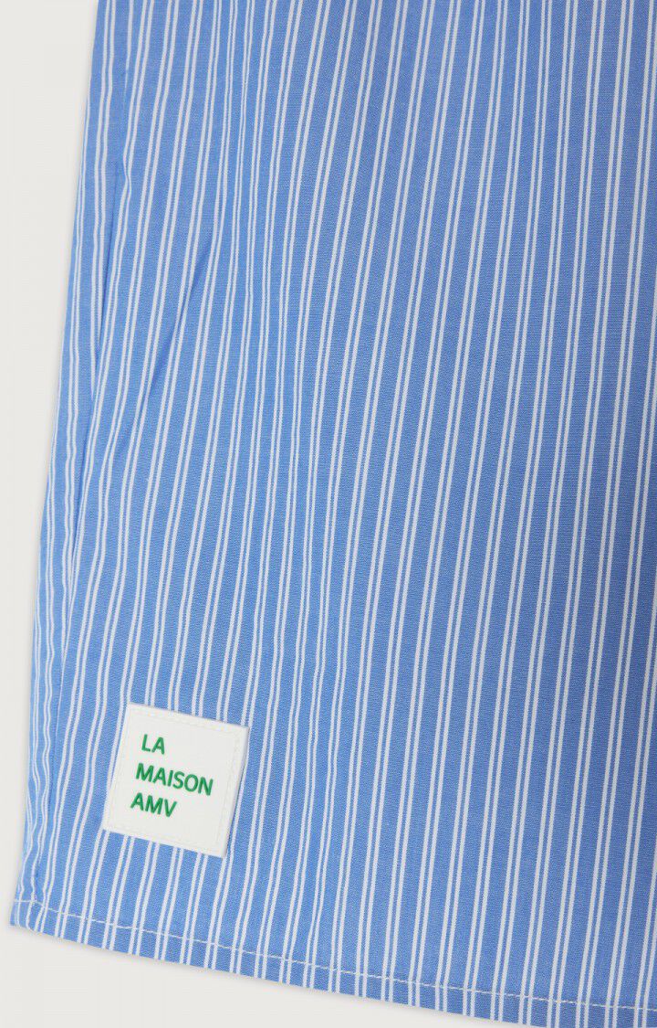 SHORTS ZATYBAY - AQUA STRIPE