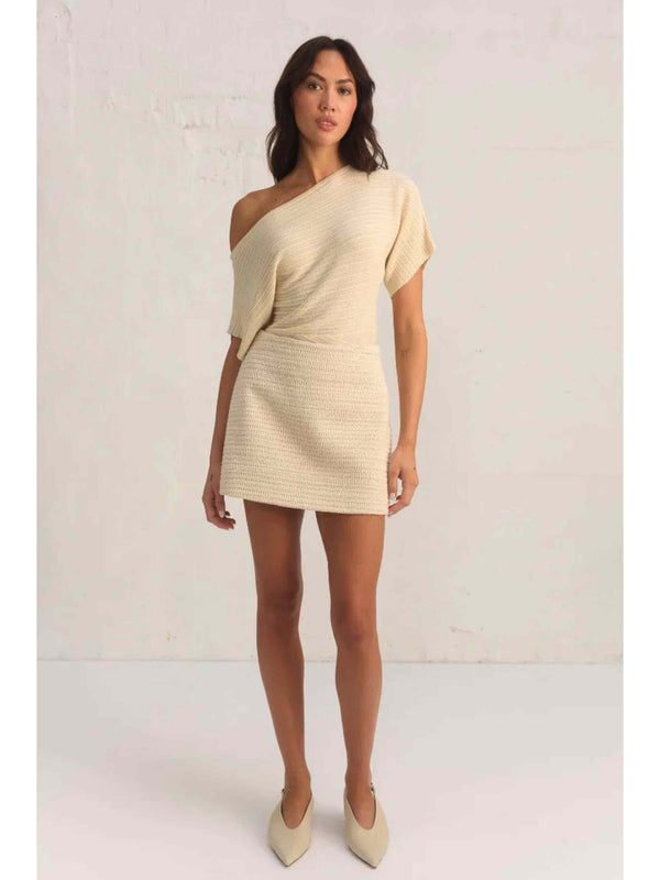 CELESTE KNIT TOP - CREAM