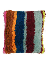 Henri Shag Cushion - Mahogany