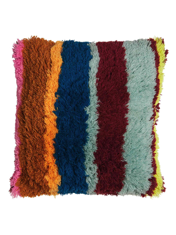 Henri Shag Cushion - Mahogany