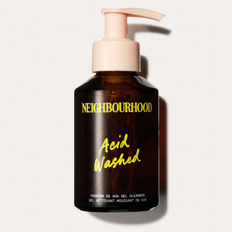 Acid Washed - Foaming 5% AHA Gel Cleanser