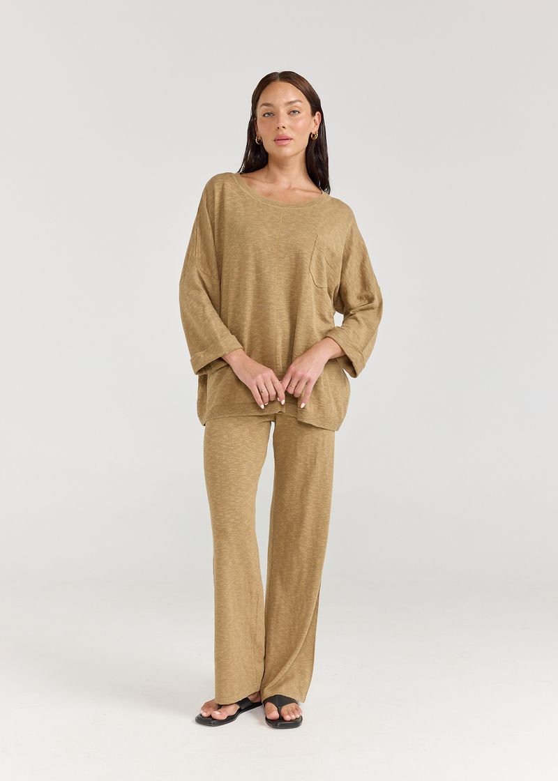 LINA TOP - OLIVE