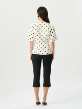 Janis Top - Heirloom Dot