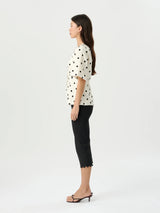 Janis Top - Heirloom Dot