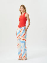 Miles Pant - Fresco Stripe