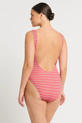 Mara One Piece - Watermelon Stripe