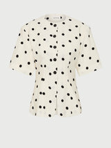 Janis Top - Heirloom Dot