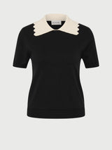 Ginny Knit Top - Black