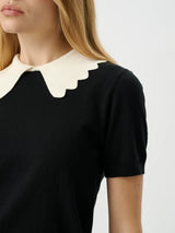 Ginny Knit Top - Black