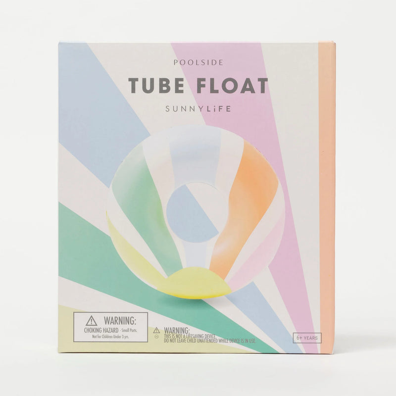Pool Side Tube Float -  Pastel Gelato