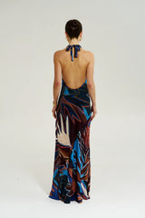 ZOE MAXI DRESS - BORDEAUX