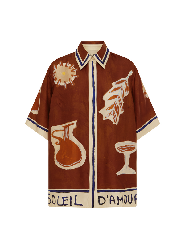 SOLEIL D'AMOUR SILK SHIRT