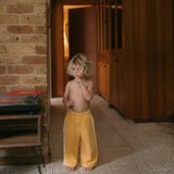 Bon Voyage Relaxed Pants Terry Towel Golden Cream