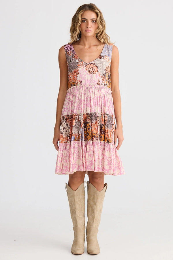 Lucky Charm Dress - Dream Weaver W Meadow Muse