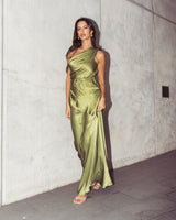 Gia Maxi Skirt - Olive