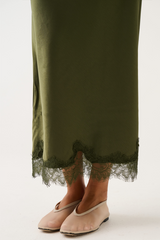 Luna Skirt - Khaki