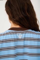 HARLEY LONG SLEEVE – TRUFFLE / ICE STRIPE