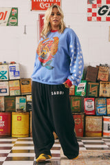 THE DIEGO JUMPER - DREAM BIG BRENDA- PERIWINKLE