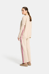 Speed Stripe Lounge Pant - Sandstone
