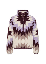 HARLOW FLEECE PULLOVER -MAPLE CHAUD