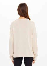 FELICE KNIT CREW - NATURAL