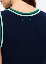 Joey Knit Tank Top - Navy